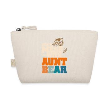 Don't Mess With Aunt Bear - Bio-Täschchen - Natur - Vorne
