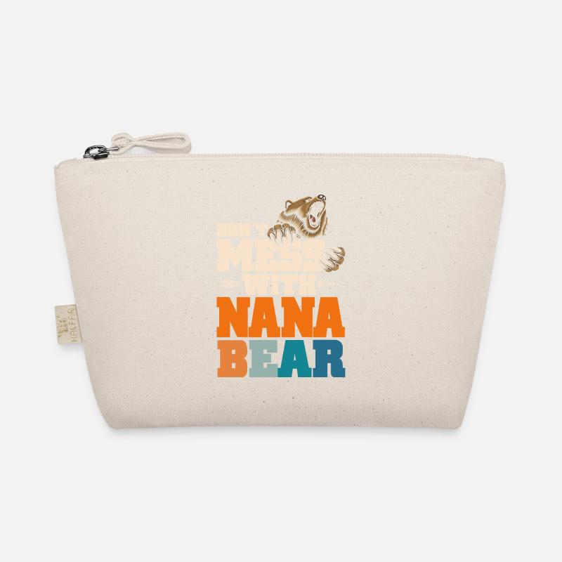 Don't Mess With Nana Bear Bio-Täschchen