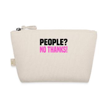 Misanthrope, Misanthrope, Antisocial, Introvert - Organic Pouch - nature - Front