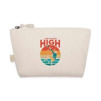I Like To Geth High Climbing Boulder - Organic Pouch - nature - Front