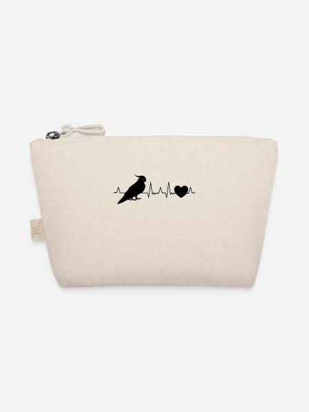 Budgie Welli Parakeet Heartbeat - Organic Pouch - nature - Front