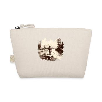 Pêche à la mouche Pêche Chemise Homme Pêche Truite Pêche - Trousse biologique - nature - Devant