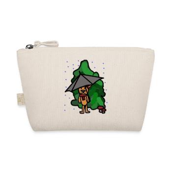 Teddy Bear Nature Friend Forest Wilderness Walk Weather - Organic Pouch - nature - Front