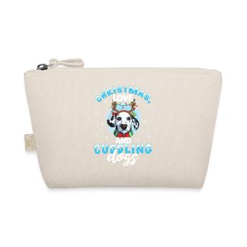 Chien, Carlin, Amour Animal, Noël, Amour et Chiens - Trousse biologique - nature - Devant