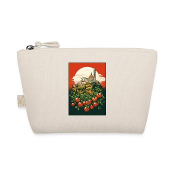 Rom Vatican Pisa Neapel Italien und Tomaten - Bio-Täschchen - Natur - Vorne