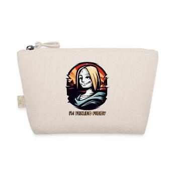 I'm feeling weirdly funny - Organic Pouch - nature - Front