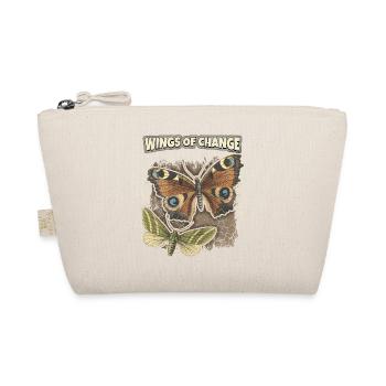 Butterfly Butterfly Vintage Butterfly Saying - Organic Pouch - nature - Front