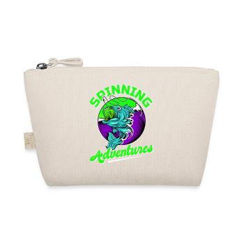 Fishing, Angler, Fisherman Fishing and Pike Fishing - Organic Pouch - nature - Front