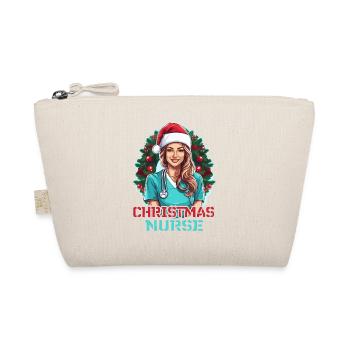 Merry Christmas Nurse - Organic Pouch - nature - Front