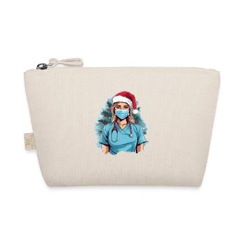 Merry Christmas Nurse - Organic Pouch - nature - Front