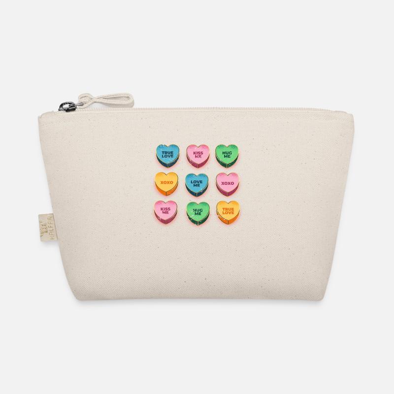 Joyeuse Saint-Valentin Candy Conversation Coeurs Trousse biologique