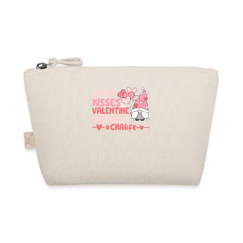 Umarmungen Küsse und Valentine Wishes CNA Leben - Bio-Täschchen - Natur - Vorne