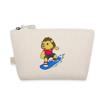 Löwe Snowboarder Snowboard - Trousse biologique - nature - Devant
