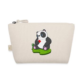 Panda Poker Pokerkarten - Bio-Täschchen - Natur - Vorne