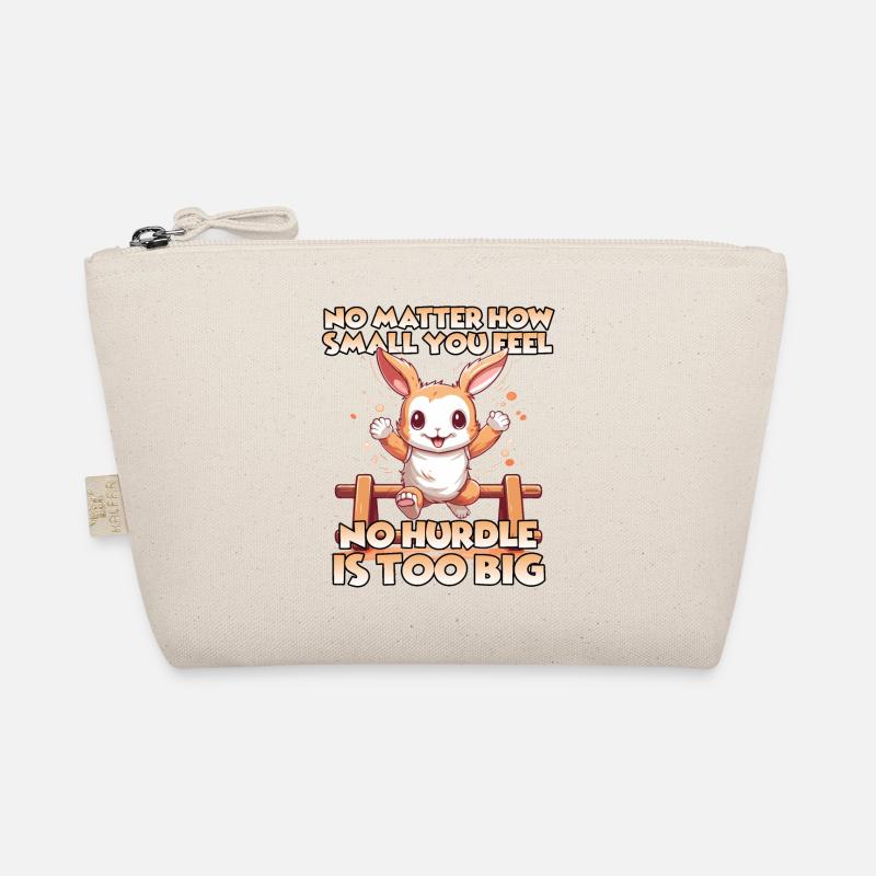 Kaninhop Train with heart for your Organic Pouch