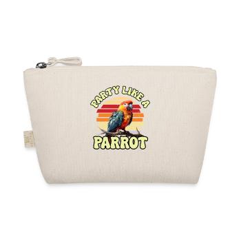 Budgie Parrot Bird Parakeet Owner - Organic Pouch - nature - Front