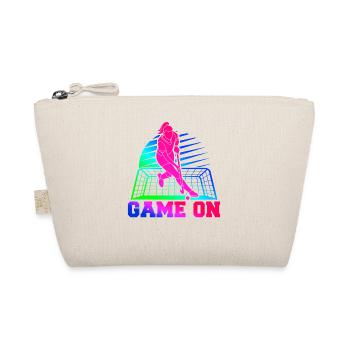 Field Hockey Retro 80s 90s Let's - Bio-Täschchen - Natur - Vorne