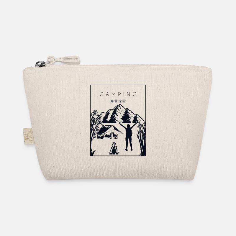 Camping Chinese Hanzi Glamping Campingplatz Bio-Täschchen