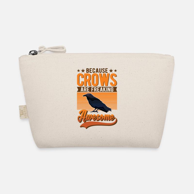 Because Crows are freaking awesome Krähe Bio-Täschchen