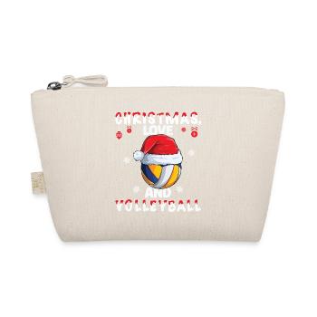 Joueur De Volley-ball Équipe Club Noël, Amour - Trousse biologique - nature - Devant