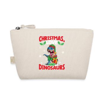 Dino Boy Enfants Noël Amour Dinosaure - Trousse biologique - nature - Devant