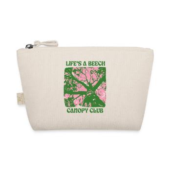 Das Leben ist eine Buche - Bio-Täschchen - Natur - Vorne