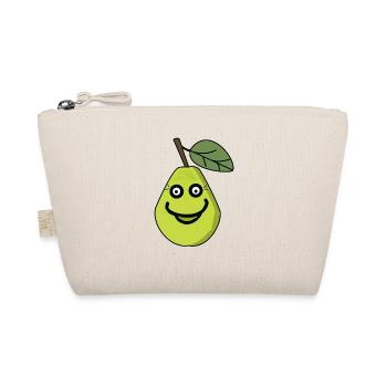 Fruit, Fruit, Fruit, Pear, Cheerful, Face, Children - Organic Pouch - nature - Front