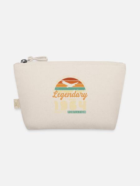 Legenden wurden 1964 geboren Vintage-Geschenk - Bio-Täschchen - Natur