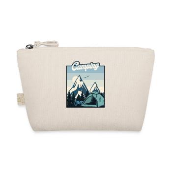 Camping Tents Glamping Campsite Camper - Organic Pouch - nature - Front