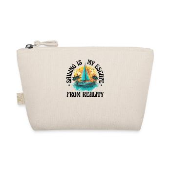 Sailor Sailboat Sailing Ship Sailing Yacht - Organic Pouch - nature - Front