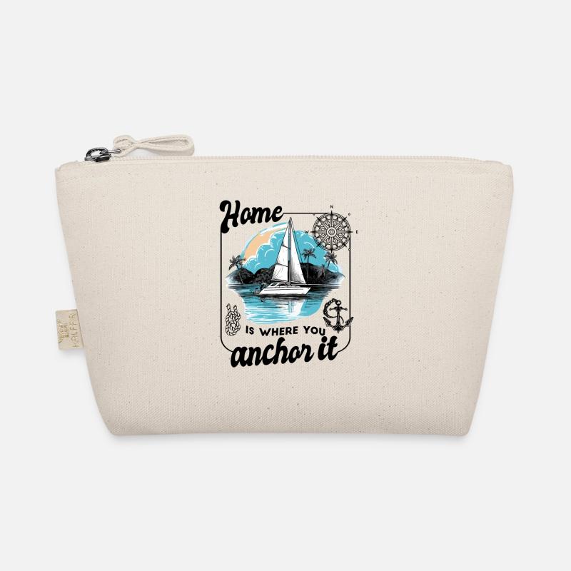 Sailor Sailboat Sailing Ship Sailing Yacht Organic Pouch