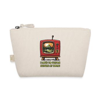 Je regarde la nature à la maison à la télévision - Trousse biologique - nature - Devant