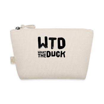 What the Duck Funny Gift WTD - Organic Pouch - nature - Front