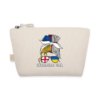 Moitié Anglais Moitié Ukrainien Fille Ukraine Angleterre - Trousse biologique - nature - Devant
