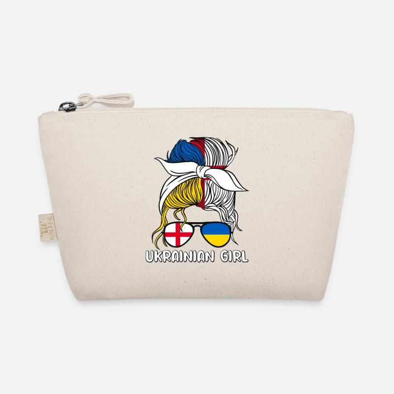 Halb Englisch, Halb Ukrainisch Mädchen Ukraine England Bio-Täschchen