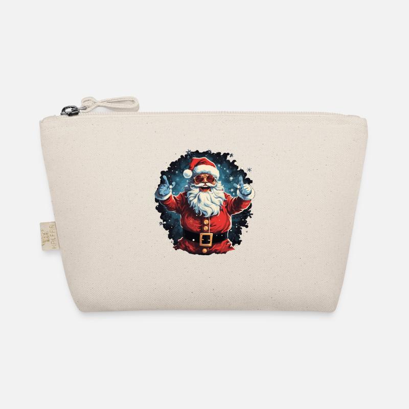 Père Noël drôle pour Noël Trousse biologique