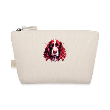 Dogs Dog Breed Accessories English Springer Spaniel - Organic Pouch - nature - Front