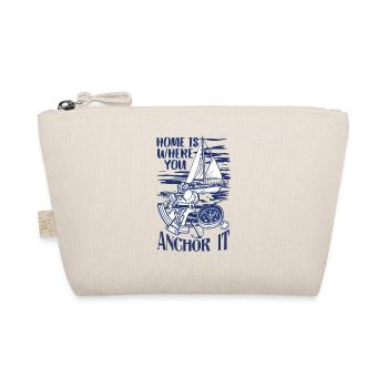 Sailor Sailboat Sailing Ship Sailing Yacht - Organic Pouch - nature - Front