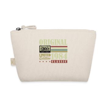 Original 1984 Jahrgang vintage Geburtstagsgeschenk - Bio-Täschchen - Natur - Vorne