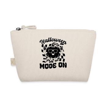 Halloween Mode On - Funny Pumpkin Halloween - Organic Pouch - nature - Front