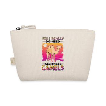Camel Lover Egypt - Organic Pouch - nature - Front