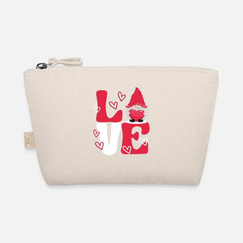 Liebe Valentinstag Gnome Lover Lustige Herz Gnome Bio-Täschchen