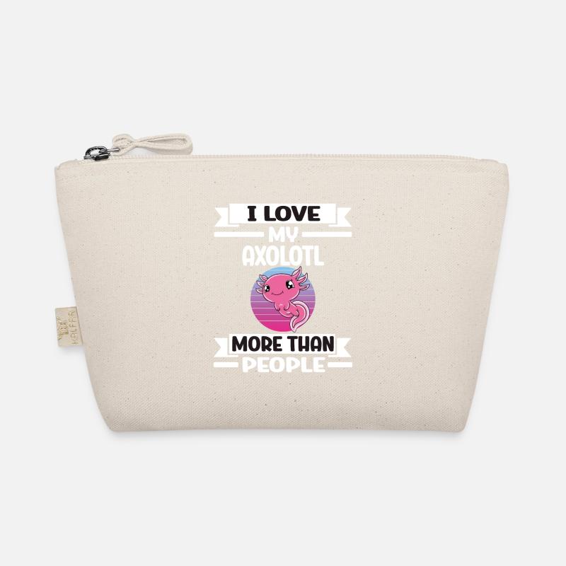 Funny Axolotl Cute Axolotl Organic Pouch