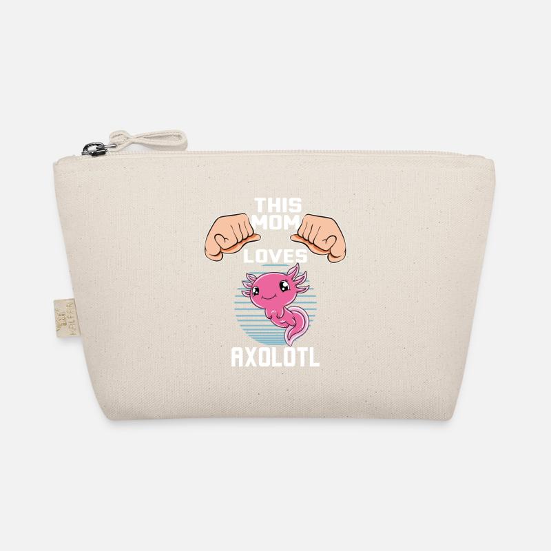 Funny Axolotl Cute Axolotl Organic Pouch