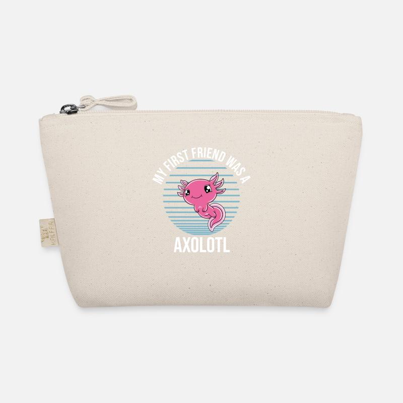 Lustiges Axolotl Süßes Axolotl Bio-Täschchen