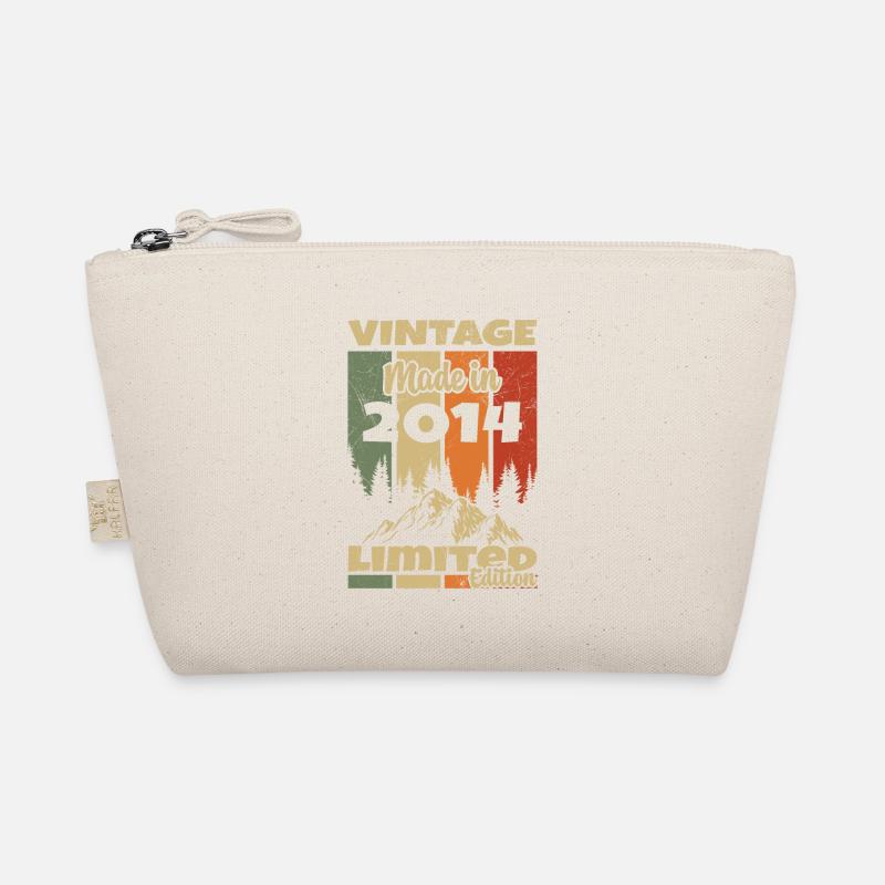 Vintage Birthday Gift 2014 Organic Pouch