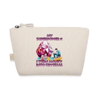 Crystal adventure for explorers and crystal - Organic Pouch - nature - Front