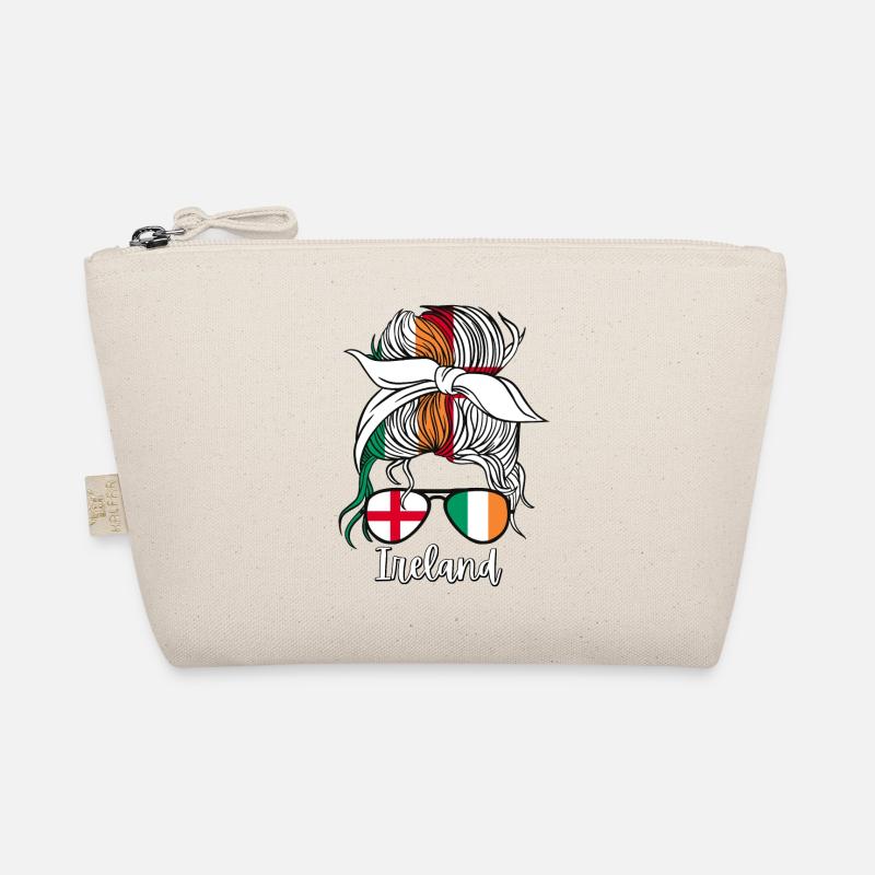 Irland Halb Englisch Halb Irisches Mädchen England Bio-Täschchen