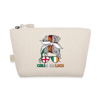 Cailín gaeilge Irish Girl Irlande Angleterre Drapeau - Trousse biologique - nature - Devant