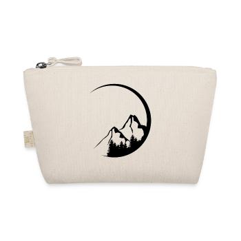 Circle - Mountain - (6) - Organic Pouch - nature - Front